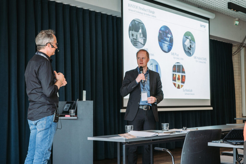 Top Analytica's 5th Microscopy & Microanalysis Workshop 2025, Sven Kayser, IONTOF & Ville Saarimaa, Top Analytica